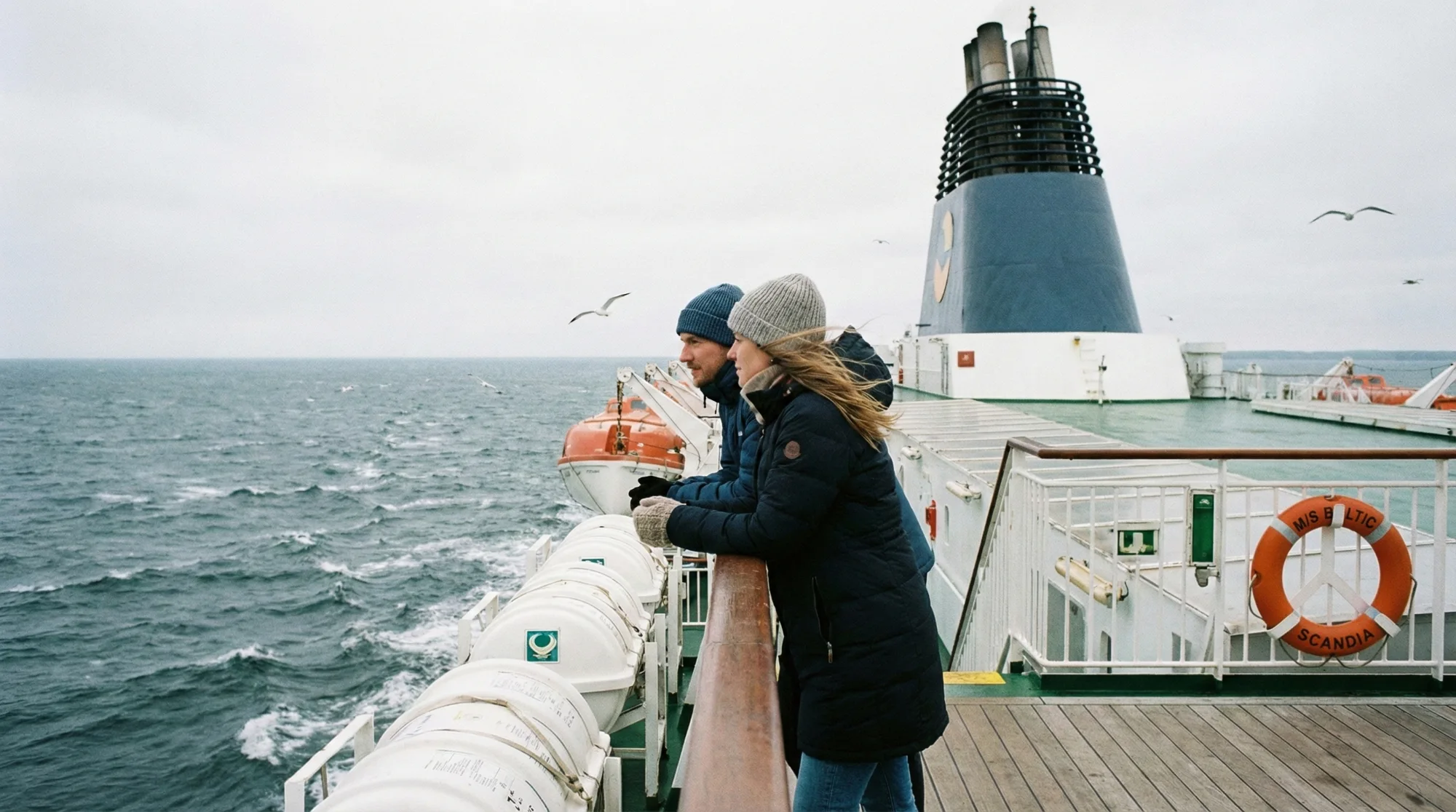 Prom pasażerski na morzu